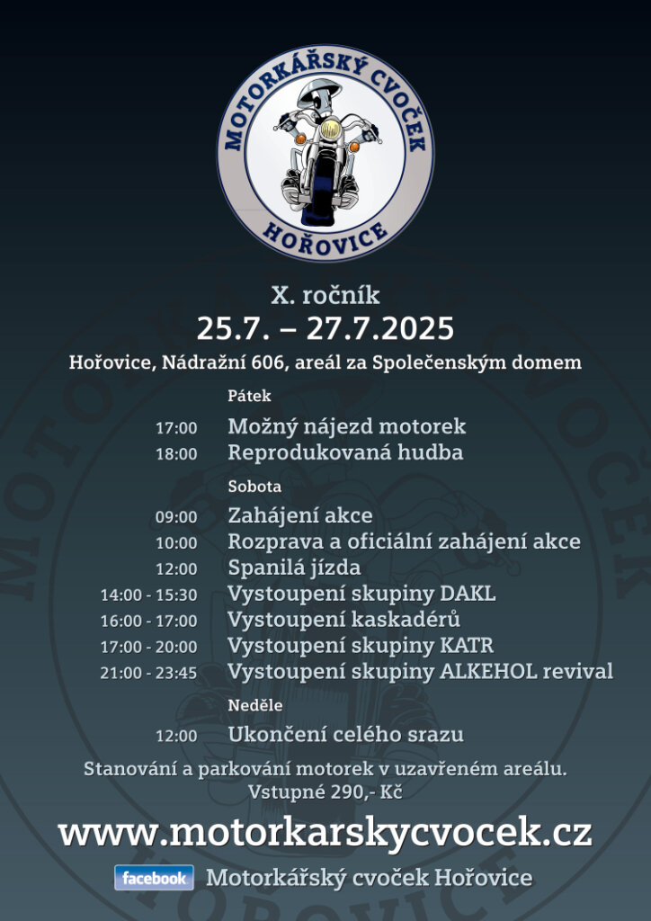 Vystoupení kaskadérů vystoupení